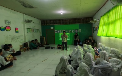 Sosialisasi Penerimaan Peserta Didik Baru Jenjang Madrasah Aliyah, Tim PPDB MAN 1 Hulu Sungai Disambut Hangat oleh Keluarga Besar MTs Nurul Hidayah Kota Raja