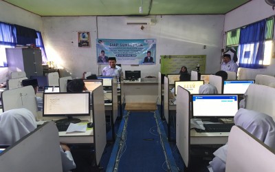 Pelaksanaan Hari Pertama Tes Kemampuan Akademik (TKA) MTs Nurul Hidayah Kota Raja dengan Mata Pelajaran Matematika Berlangsung Tertib, Lancar, dan Penuh Keseriusan Siswa dalam Mengikuti Ujian